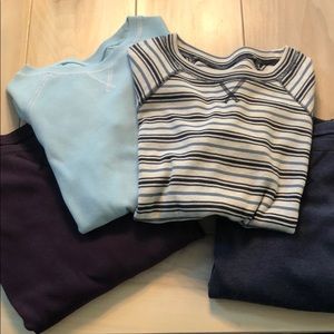 Eddie Bauer set of 4 Women’s Sweatshirts